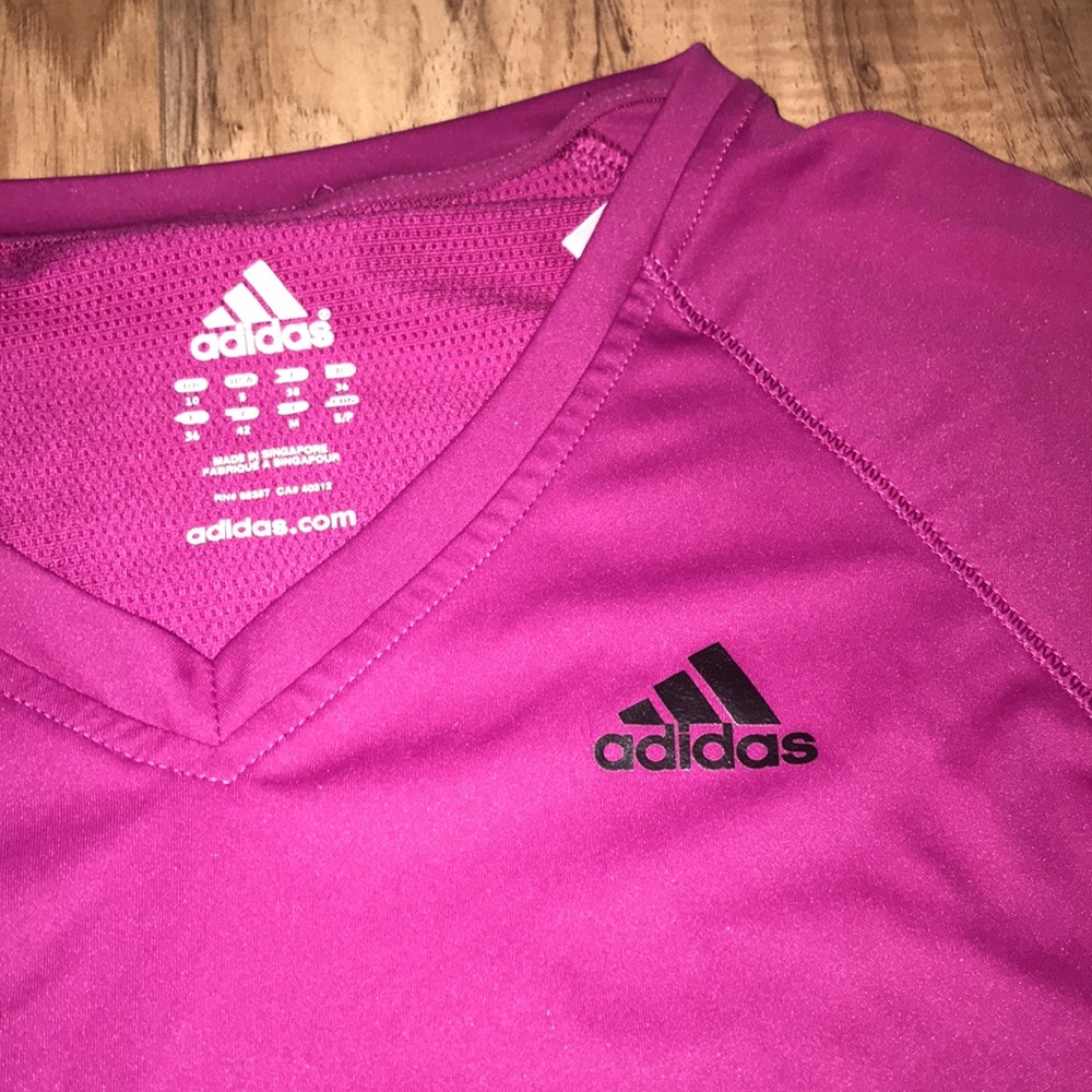 Adidas purple long sleeves top - Picture 3 of 10